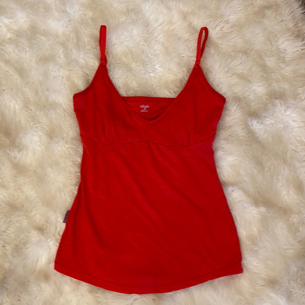 Icebreaker Original Siren Cami Tank Top Coral XS